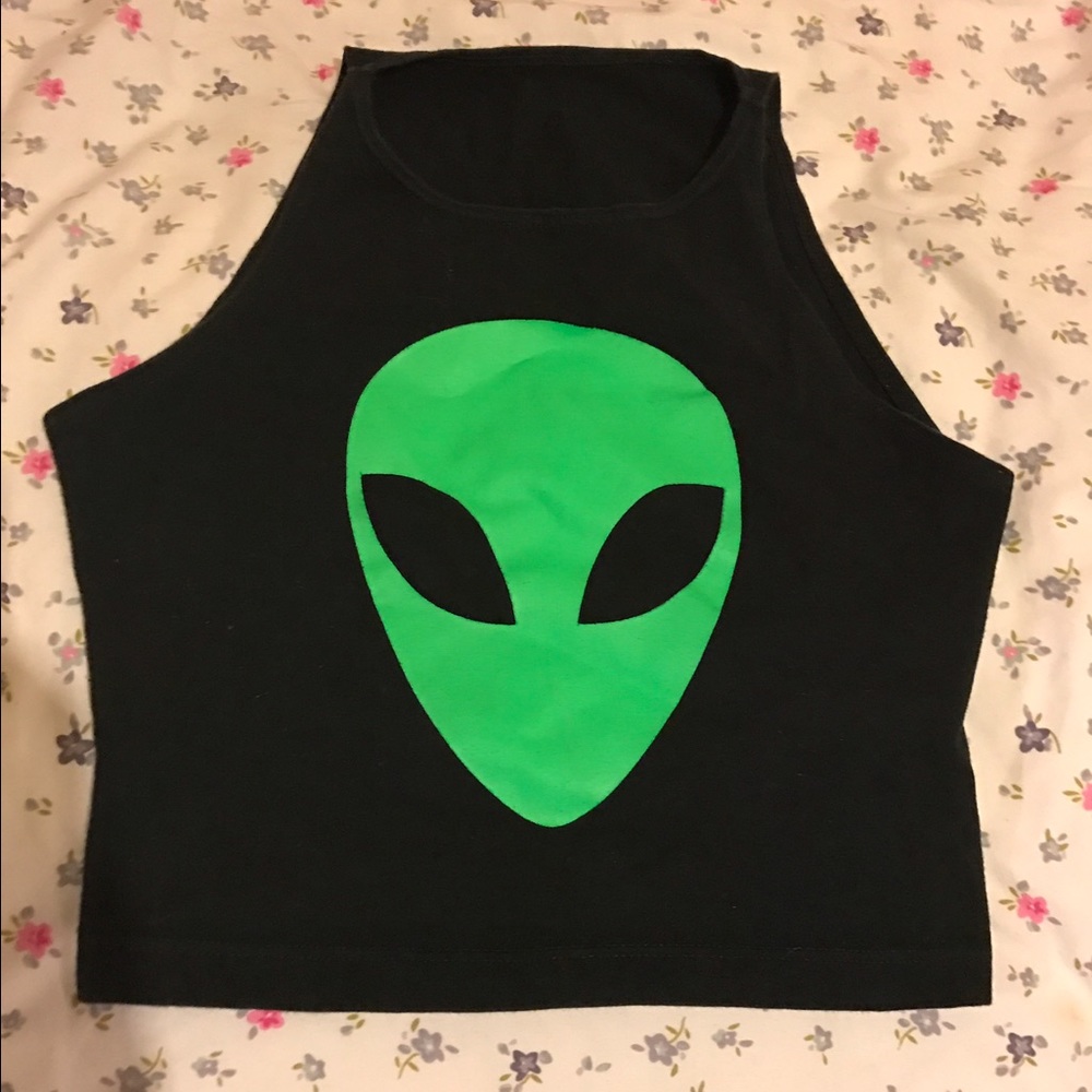 COPY - Alien Crop Top from Tunnel Vision
